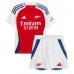 Echipament fotbal Arsenal Jakub Kiwior #15 Tricou Acasa 2024-25 pentru copii maneca scurta (+ Pantaloni scurti)